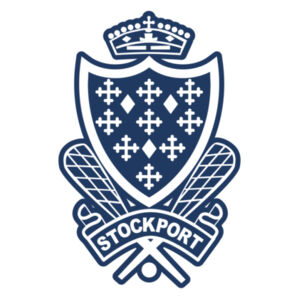 Stockport Lacrosse Club Logo Enamel Mug Design