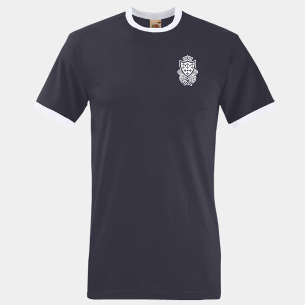 Ringer T shirt (Navy/white) Thumbnail